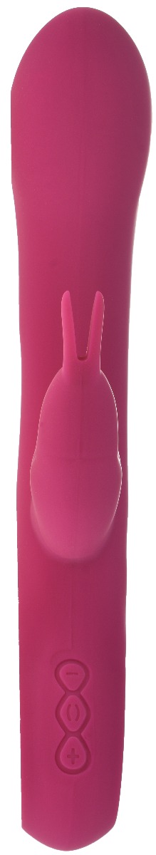 Vibrator Iepuras Linda Silicon USB Roz Inchis Guilty Toys, #3, Erotic24.ro