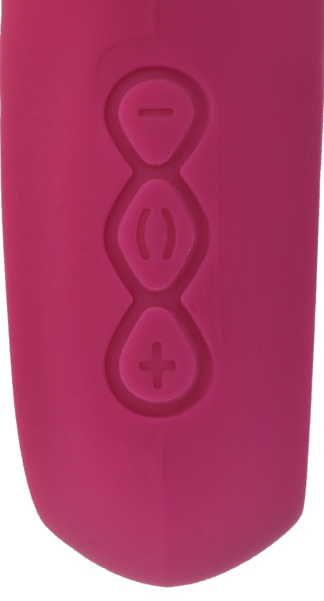 Vibrator Iepuras Linda Silicon USB Roz Inchis Guilty Toys, #4, Erotic24.ro