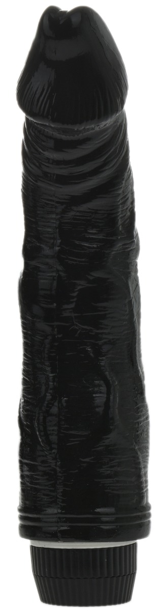 Vibrator Realist Tempty Multispeed Negru 22 cm Guilty Toys, #1, Erotic24.ro