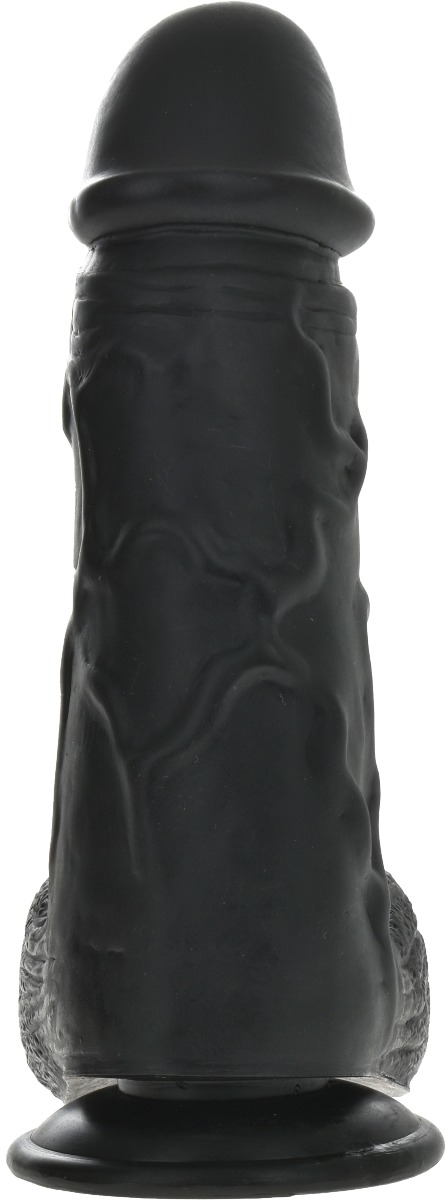 Dildo Big Master cu Ventuza Negru 24 cm Mokko Toys, Nr. 2, Erotic24.ro