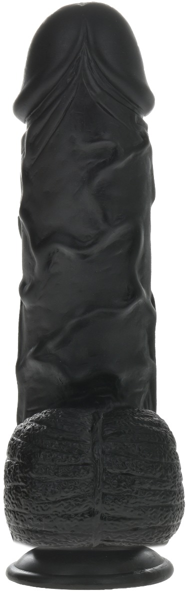 Dildo Big Master cu Ventuza Negru 24 cm Mokko Toys, Nr. 3, Erotic24.ro