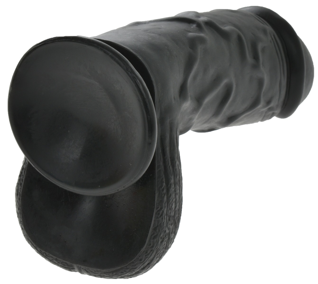 Dildo Big Master cu Ventuza Negru 24 cm Mokko Toys, Nr. 4, Erotic24.ro