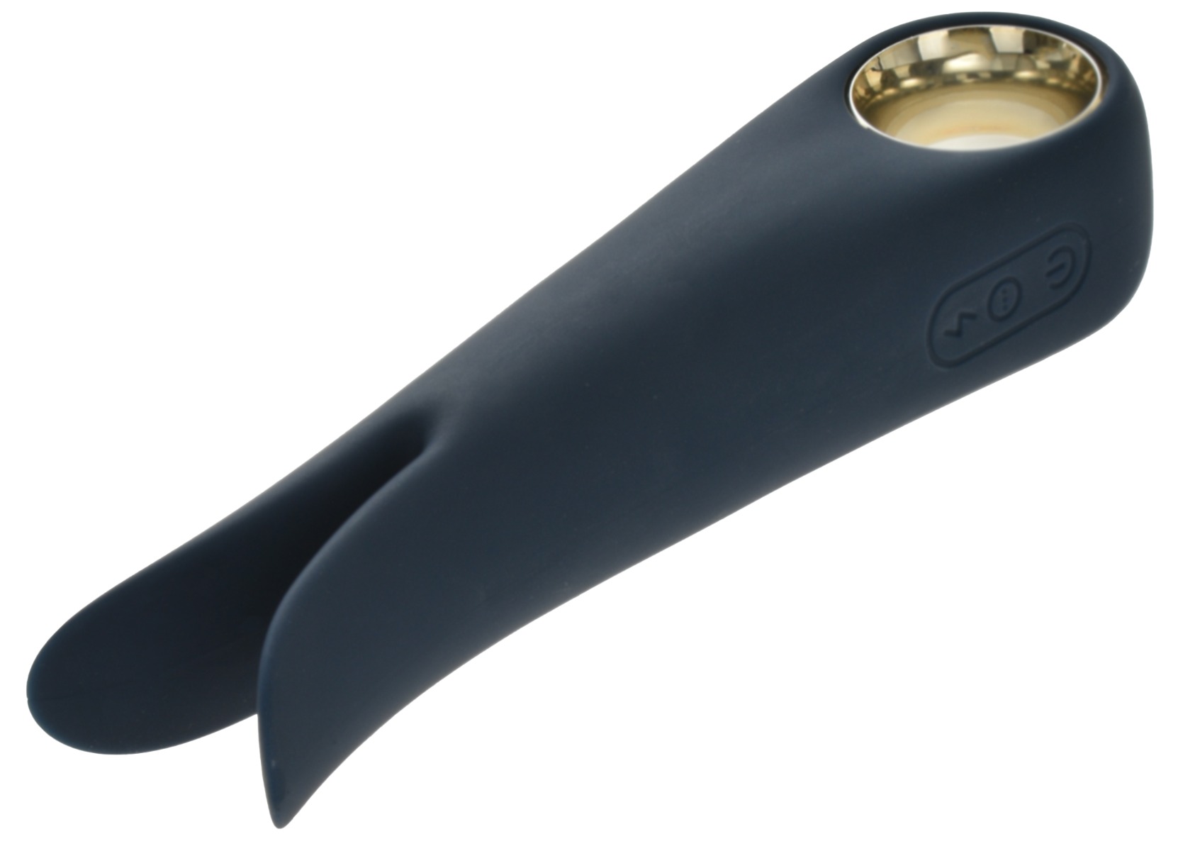 Stimulator Clitoridian Tulip Petals 10 Moduri Vibratii Puternice Silicon Albastru Inchis Mokko Toys, #2, Erotic24.ro