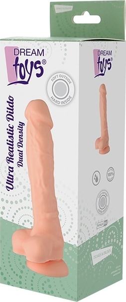 Dildo DreamToys Dual Density 20 cm, #2, Erotic24.ro