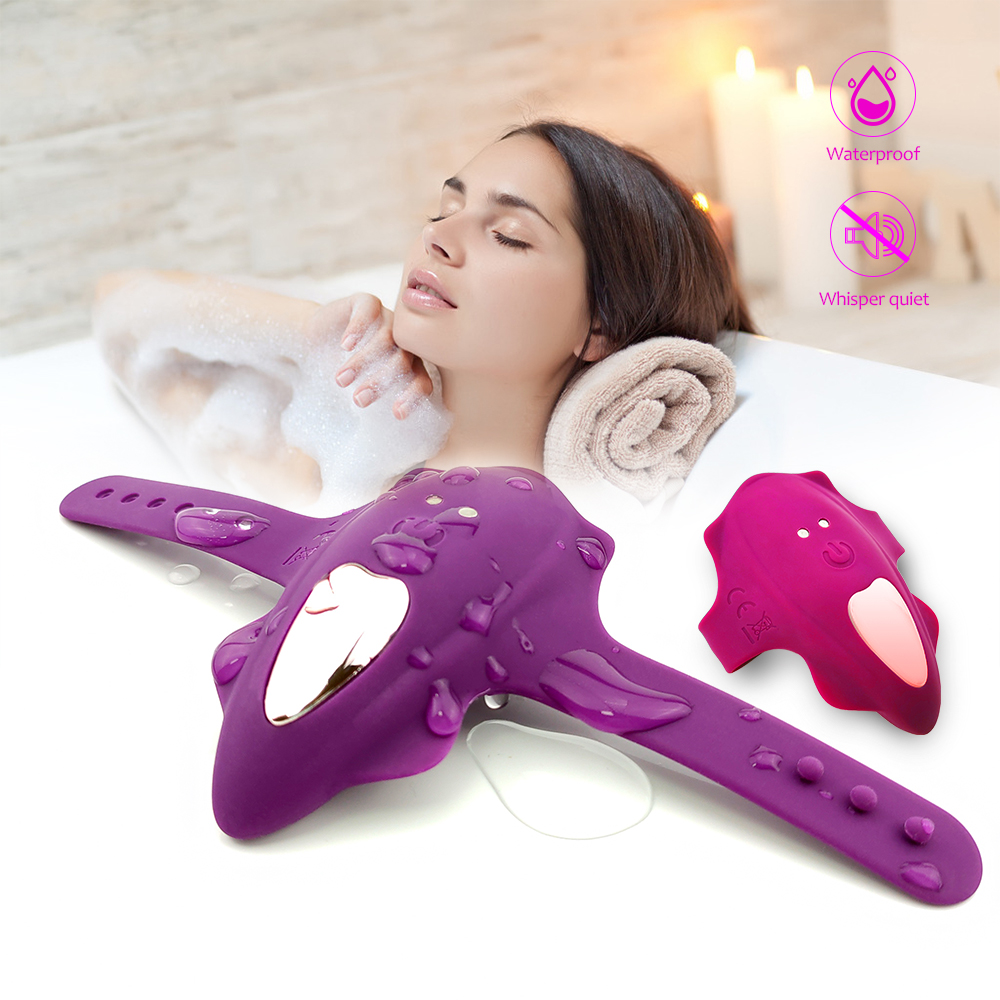 Stimulator Clitoris Bikini Pricin Remote Control Silicon USB Mov 10 Moduri Vibratii Passion Labs, Nr. 3, Erotic24.ro