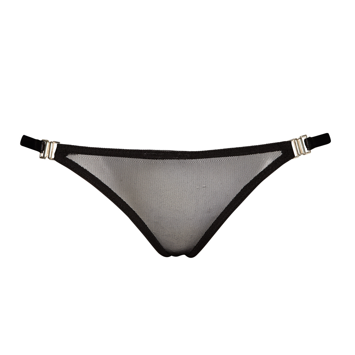 Bikini Material Tul si Wetlook cu Deschideri Laterale M, #3, Erotic24.ro