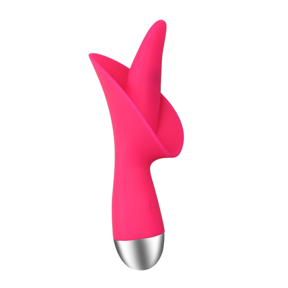 Vibrator Flower 10 Moduri Vibratii Silicon USB Fucsia Guilty Toys, Nr. 1, Erotic24.ro