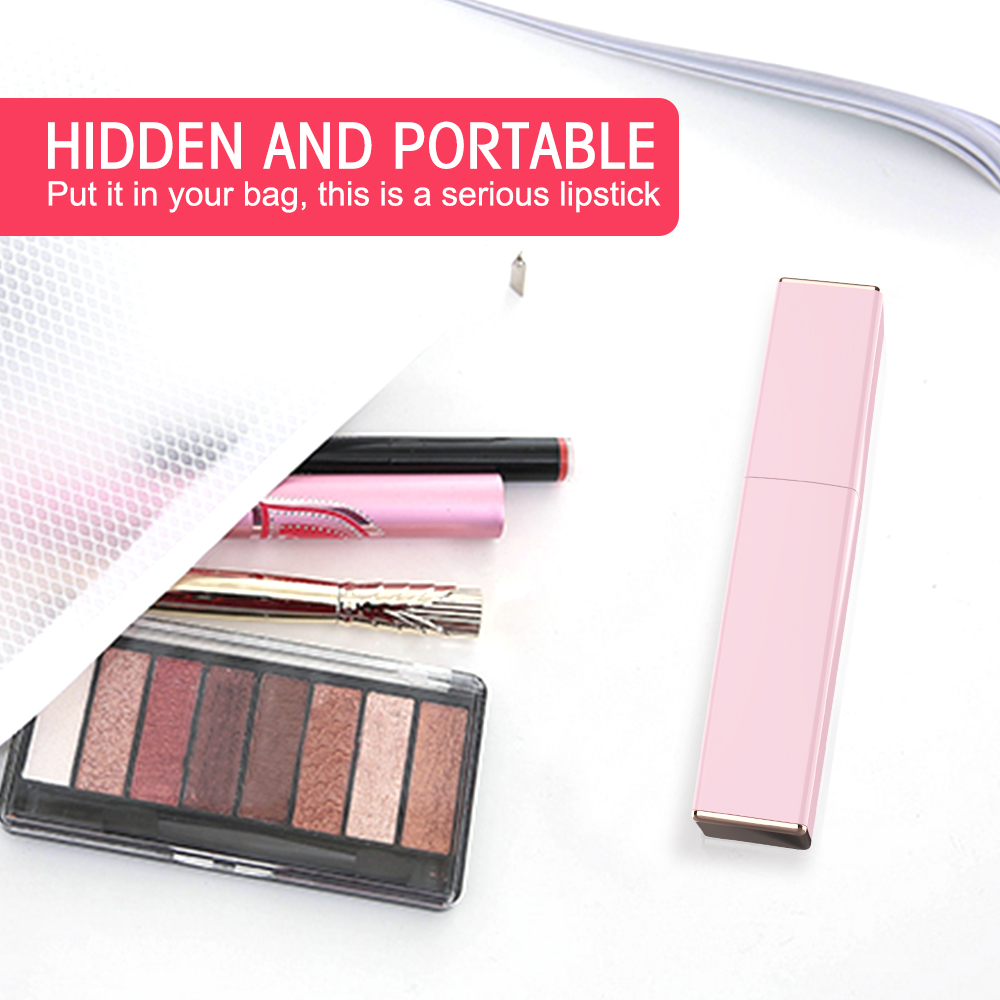 Vibrator Ruj 9 Moduri Vibratii USB Roz Deschis Guilty Toys, #8, Erotic24.ro