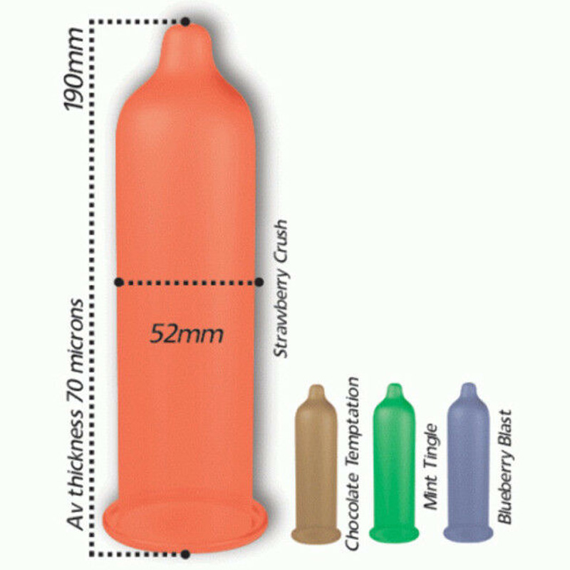 Set 3 Prezervative Pasante Flavours, #3, Erotic24.ro
