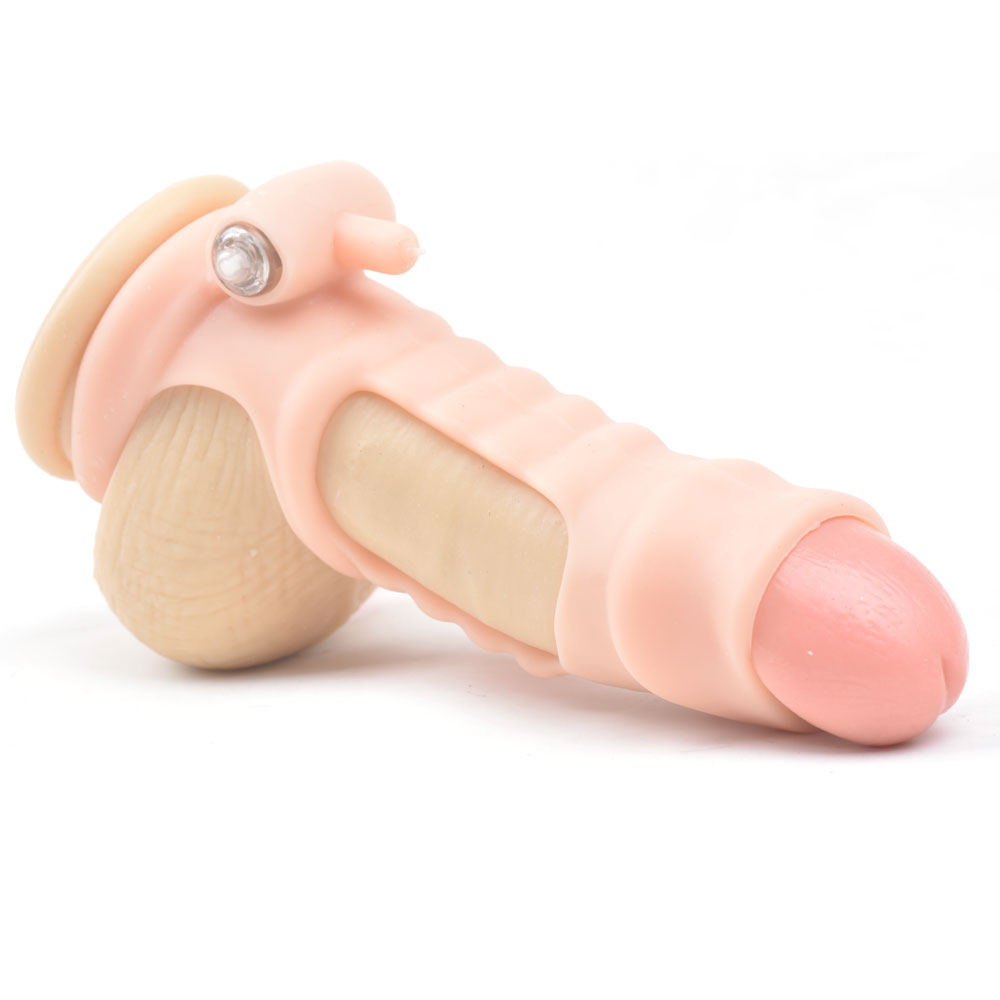 Manson de Penis cu Inel Testicule si Glont Vibrator Natural Guilty Toys, #3, Erotic24.ro