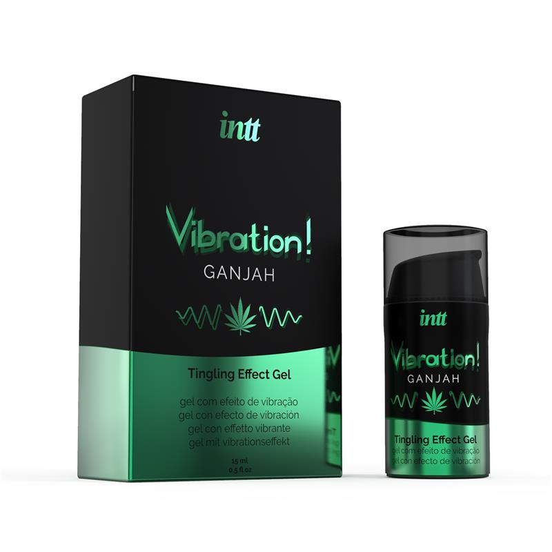 Gel cu Efect Vibrator Aroma Ganjah 15 ml, Nr. 2, Erotic24.ro