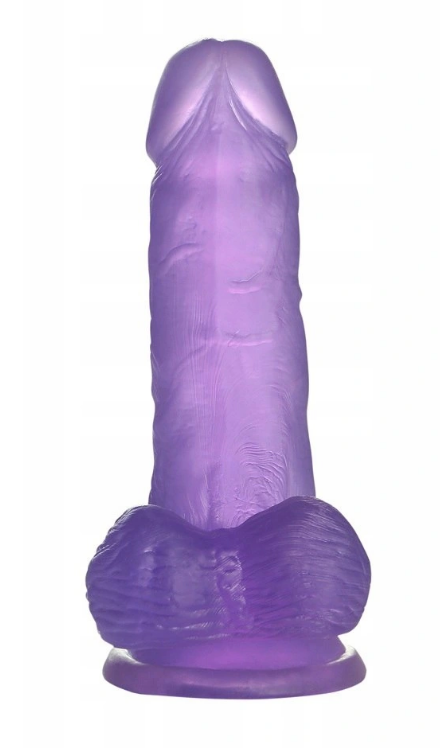 Dildo Small Jelly Studs Mov 15 cm