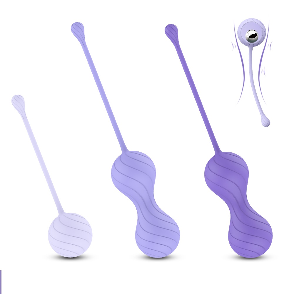 Set Tric 3 Bile Vaginale Silicon Mov Passion Labs, #1, Erotic24.ro