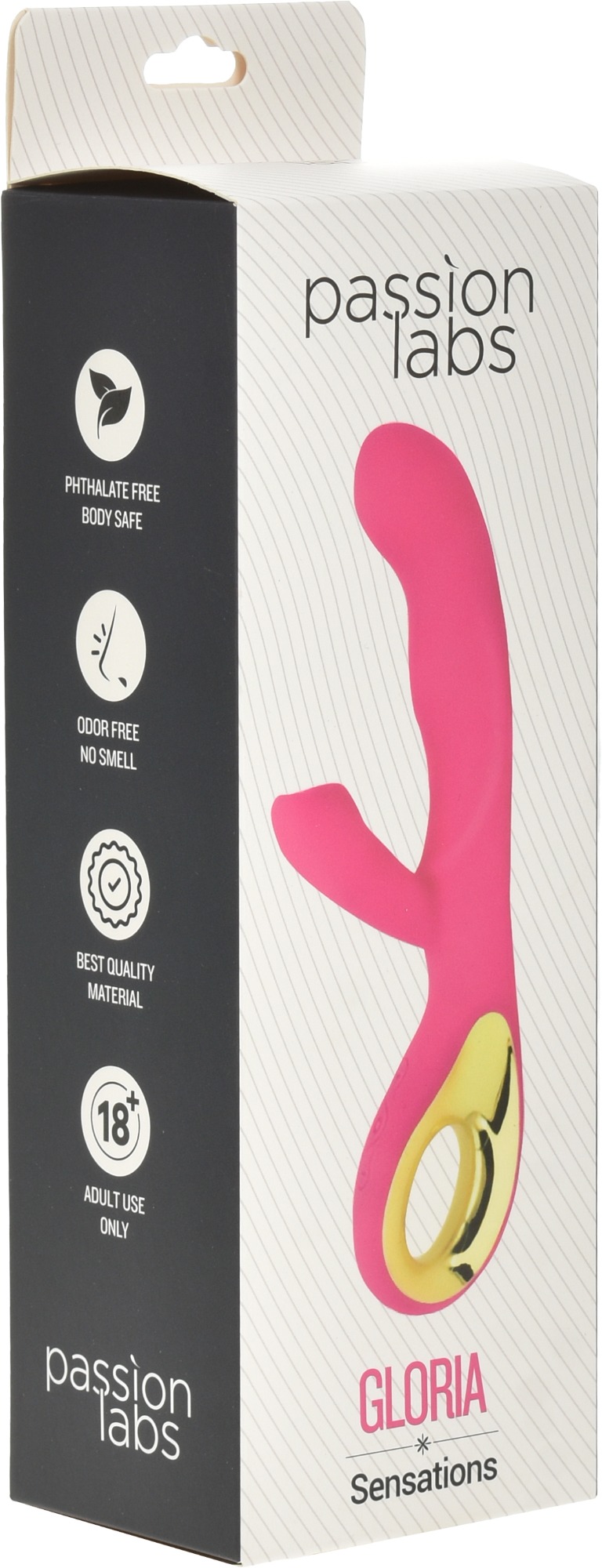 Vibrator Rabbit Gloria 10 Moduri Vibratii Mov Silicon USB Passion Labs, #7, Erotic24.ro