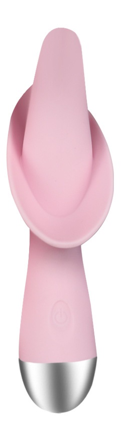 Vibrator Flower 10 Moduri Vibratii Silicon USB Roz Guilty Toys, Nr. 2, Erotic24.ro