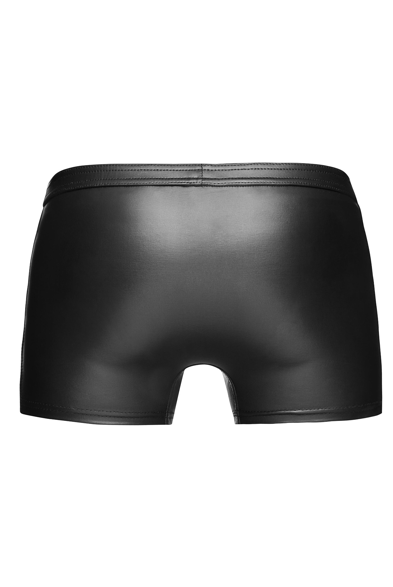 Boxeri Wetlook si Benzi Lucioase PVC cu Fermoar Frontal XL, Nr. 4, Erotic24.ro