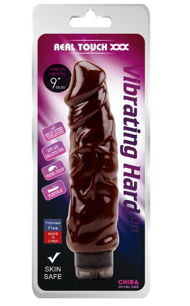 Vibrator Realist Real Touch XXX Multispeed Maro 23.5 cm, #2, Erotic24.ro