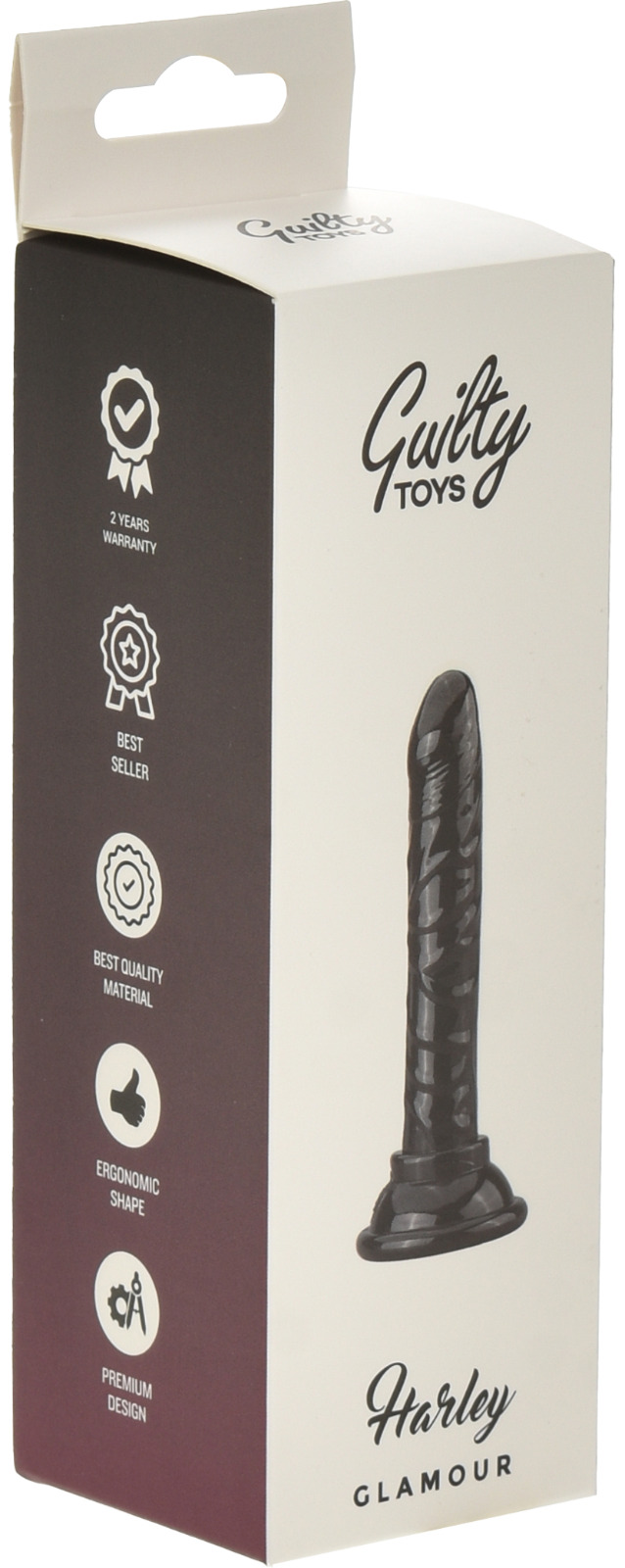 Dildo Mini Harley, Roz, 13 cm, Guilty Toys, #3, Erotic24.ro