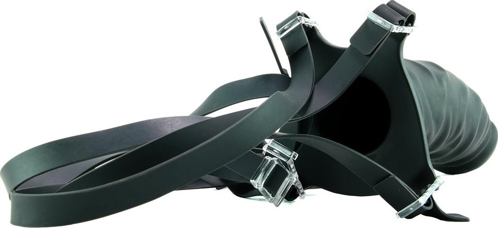 Strap-On Hollow Fetish Fantasy Extreme Negru, #4, Erotic24.ro