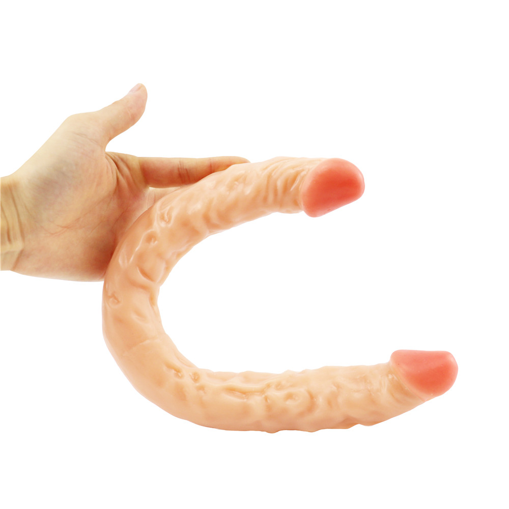 Dildo Realist Dublu Marya 40 cm Natural Guilty Toys, Nr. 3, Erotic24.ro