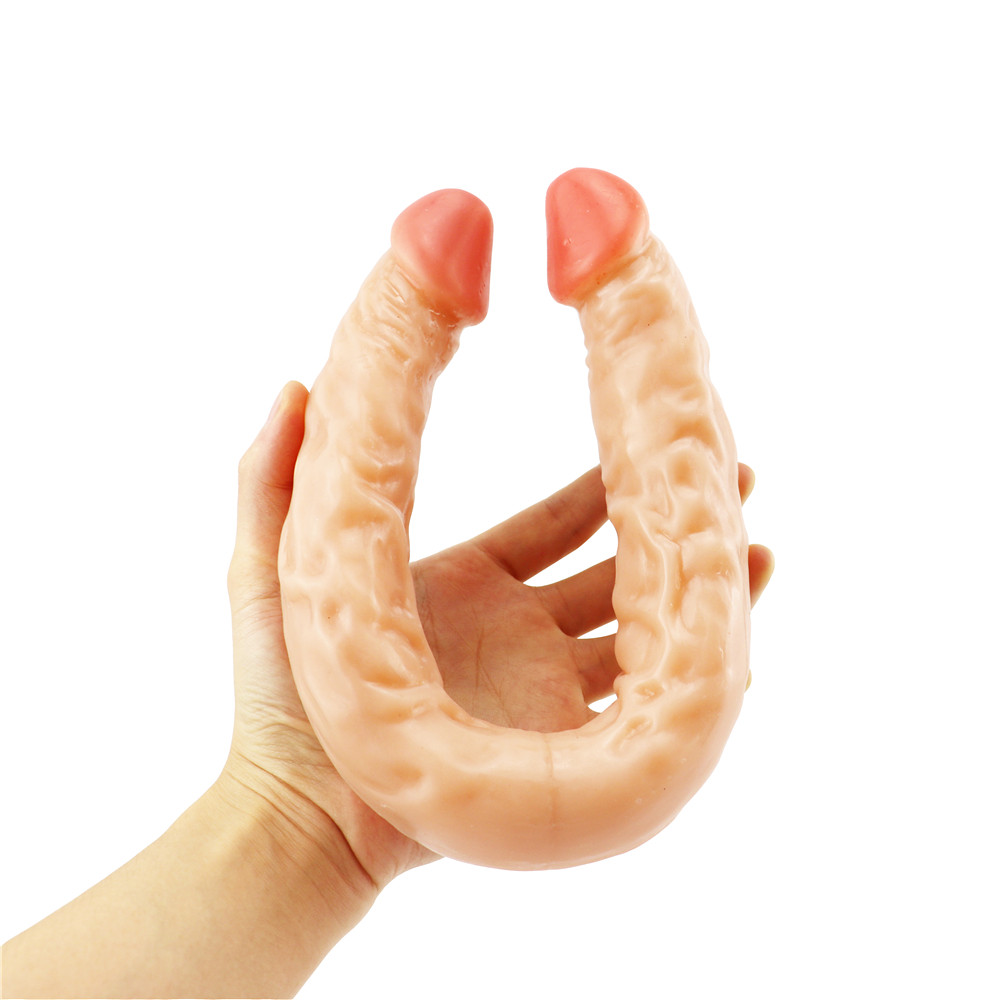 Dildo Realist Dublu Marya 40 cm Natural Guilty Toys, Nr. 7, Erotic24.ro