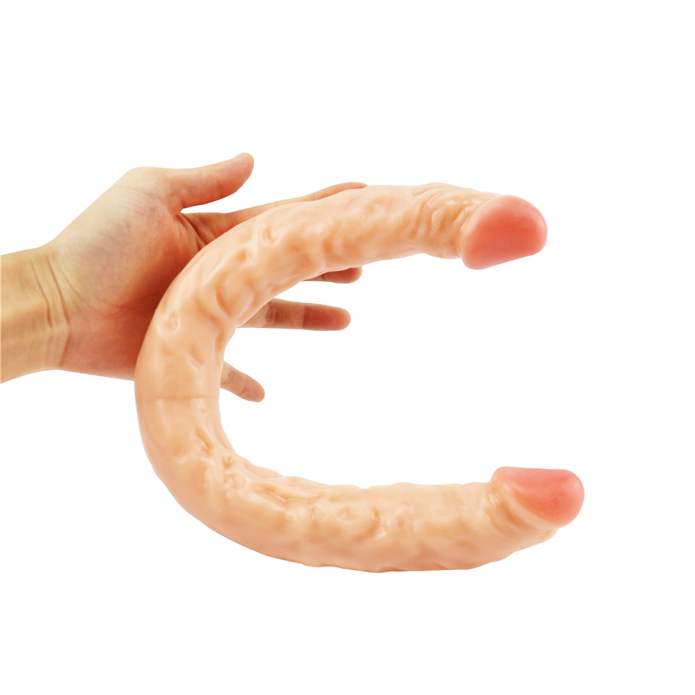 Dildo Realist Dublu Marya 40 cm Natural Guilty Toys, Nr. 9, Erotic24.ro