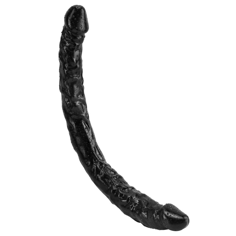Dildo Realist Dublu Marya 40 cm Negru Guilty Toys, Nr. 7, Erotic24.ro