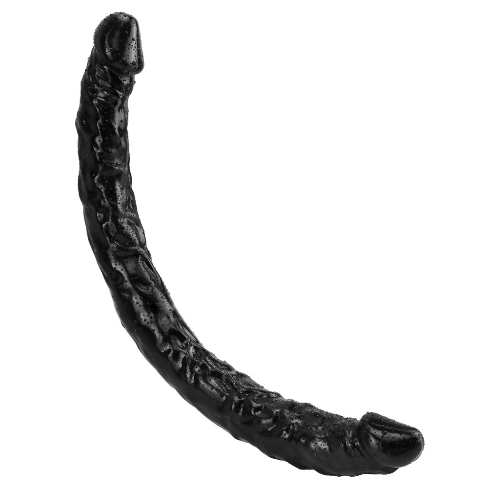 Dildo Realist Dublu Marya 40 cm Negru Guilty Toys, Nr. 8, Erotic24.ro