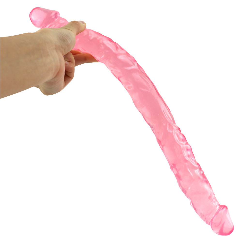 Dildo Realist Dublu Marya 40 cm Roz Guilty Toys, Nr. 5, Erotic24.ro