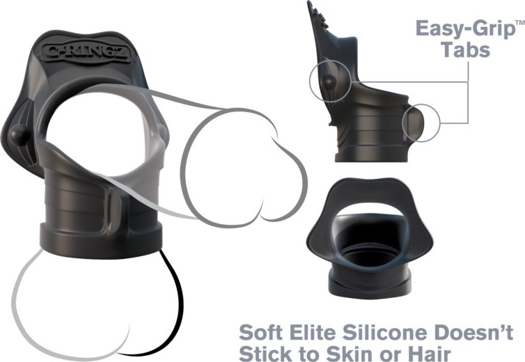 Inel pentru erectie Rock-Hard and Ball Stretcher, #2, Erotic24.ro