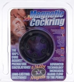 Inel pentru penis Magnetic Jelly, Nr. 3, Erotic24.ro