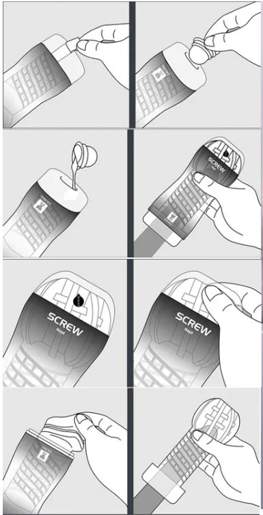 Masturbator Cup Plut Galaku, Soft Material, 18 cm , Nr. 2, Erotic24.ro