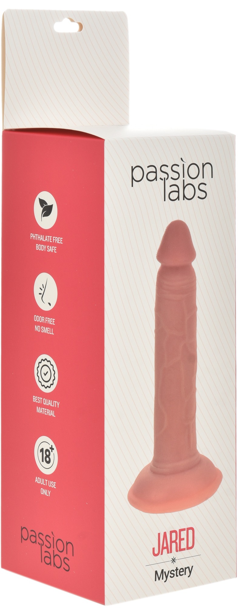 Dildo Realistic Jared Natural 19 cm Passion Labs, #4, Erotic24.ro