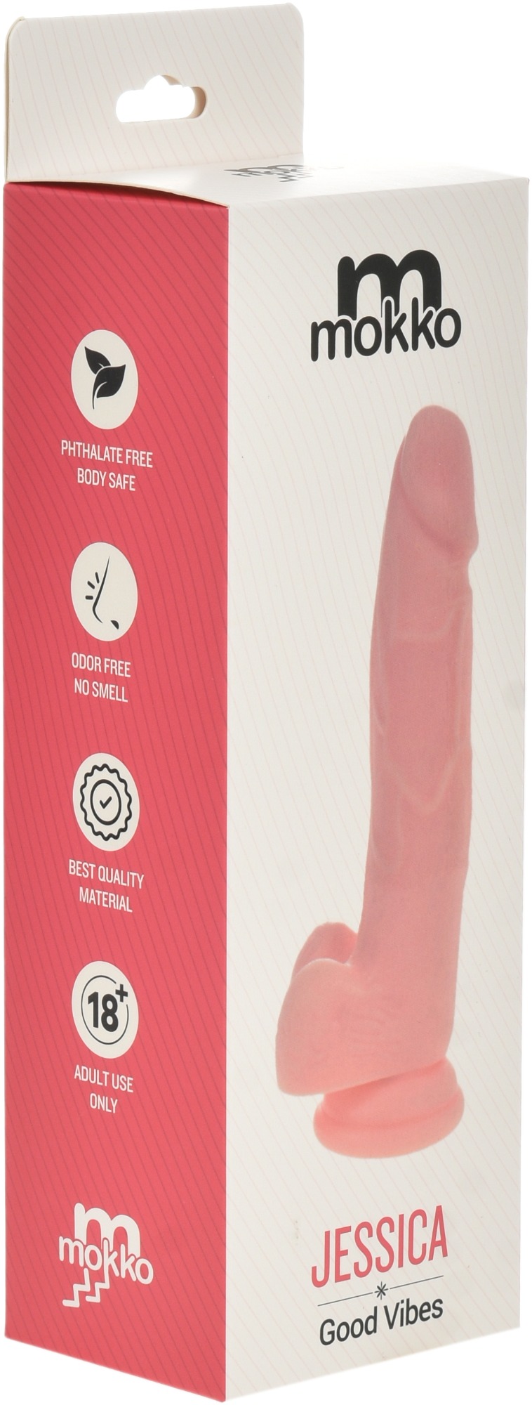Dildo Realist Jessica Negru 16.5 cm Mokko Toys, Nr. 4, Erotic24.ro