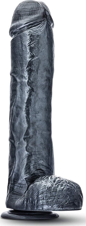 Dildo Jet Onyx Carbon Metalic Negru 28 cm, #2, Erotic24.ro