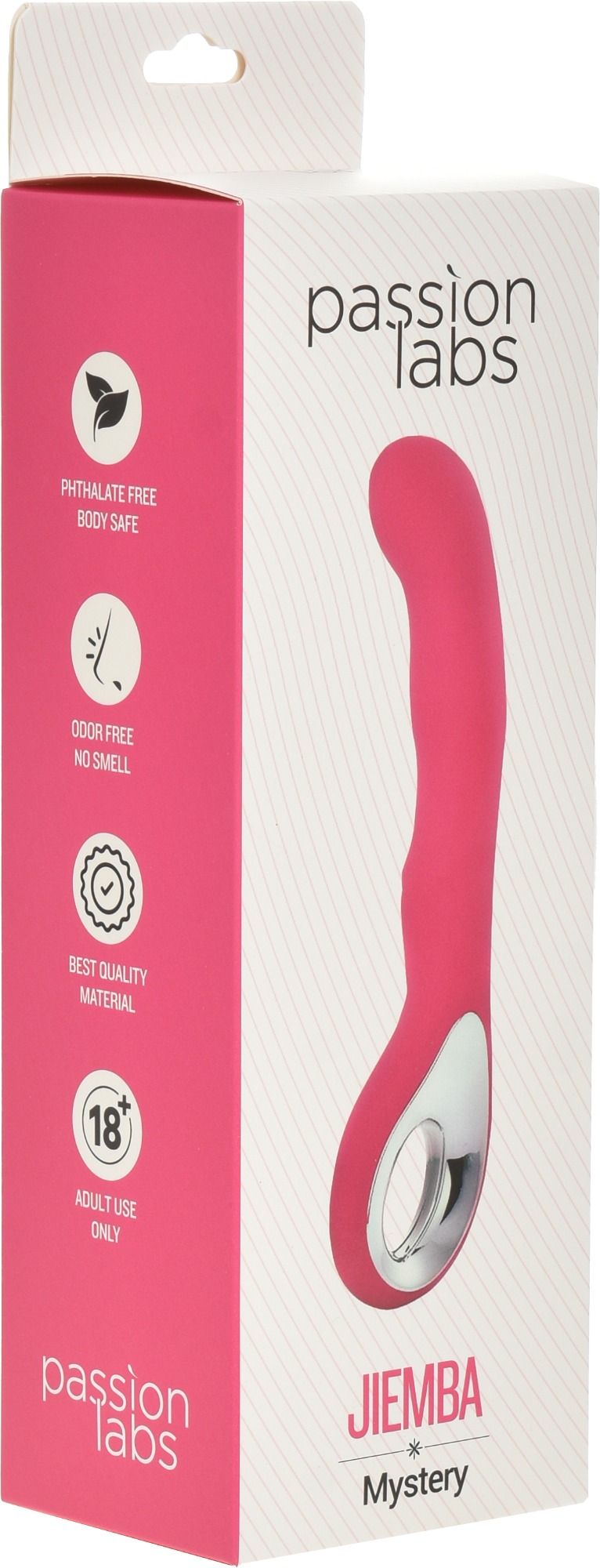 Vibrator Punctul G Jiemba 10 Moduri Vibratii Silicon USB Roz 20 cm Passion Labs, #5, Erotic24.ro