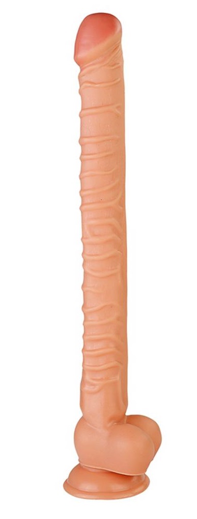 Dildo Realist Josue Extra Long Natural 41 cm Mokko Toys, #1, Erotic24.ro