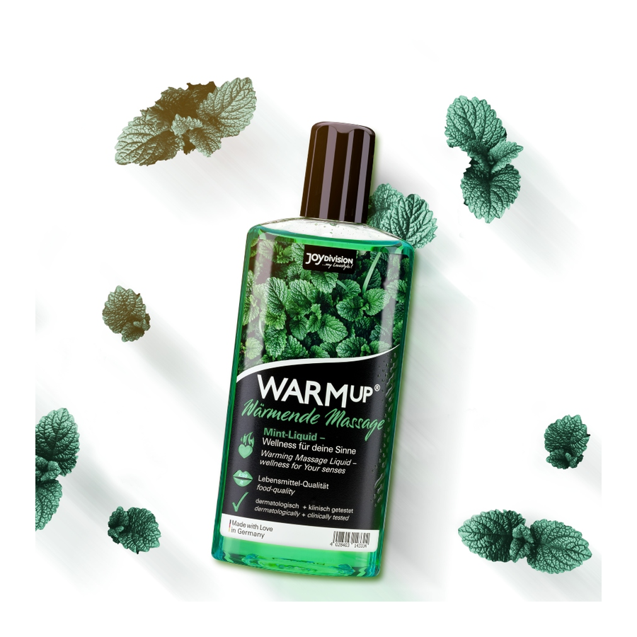 Ulei de Masaj cu Efect de Incalzire Aroma Menta WarmUp 150 ml, #2, Erotic24.ro