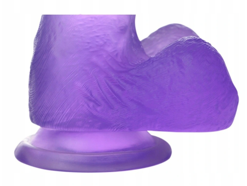 Dildo Small Jelly Studs Mov 15 cm, Nr. 3, Erotic24.ro