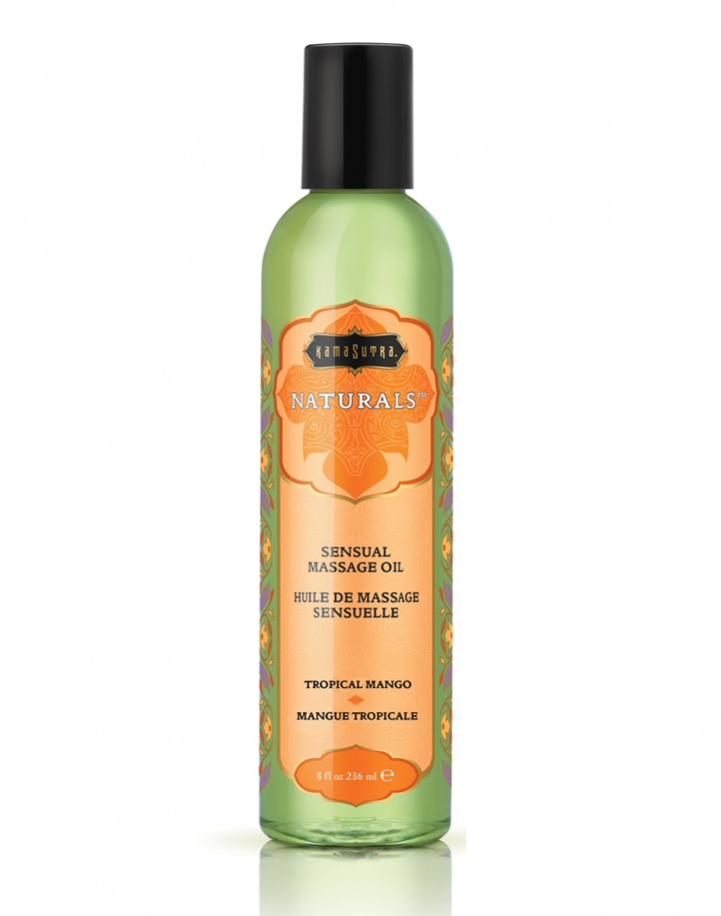 Ulei de Masaj Naturals cu Aroma de Mango Tropical 236 ml 