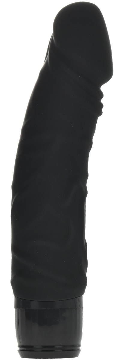 Vibrator Realist Karina Silicon Negru 19 cm Passion Labs, #1, Erotic24.ro