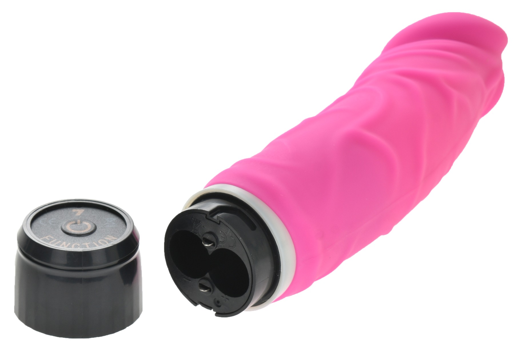 Vibrator Realist Karina Silicon Roz 19 cm Passion Labs, Nr. 4, Erotic24.ro
