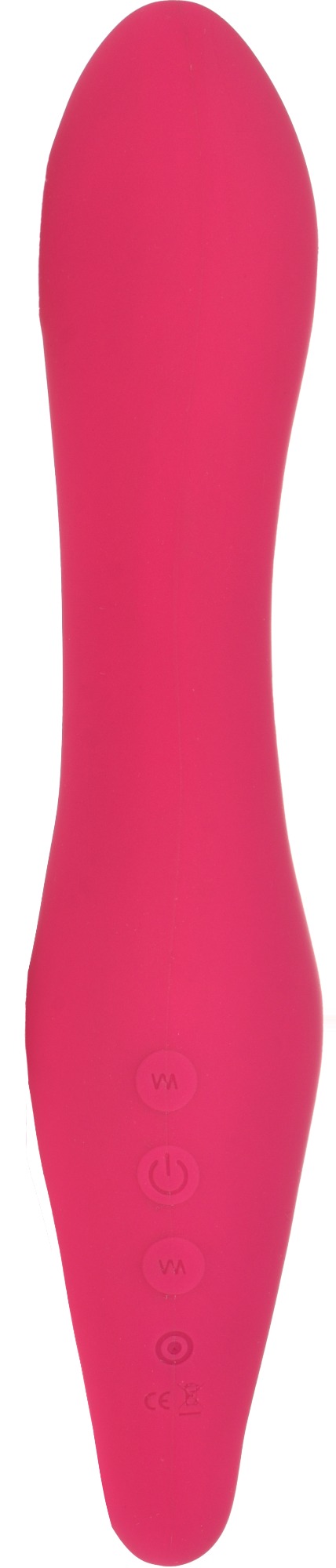 Strap On Mayra Strapless pentru Femei 10 Moduri Vibratii Silicon USB Roz Guilty Toys, Sexxify, #2, Erotic24.ro