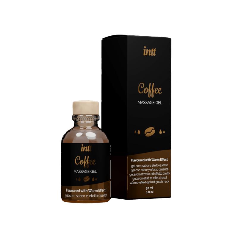 Gel de Masaj cu Efect de Incalzire Aroma Cafea 30 ml, Nr. 2, Erotic24.ro
