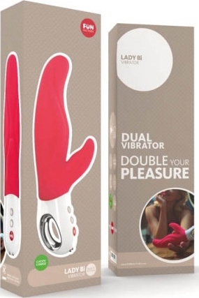 Vibrator Iepuras Fun Factory LADY Bi India Rosu, #3, Erotic24.ro
