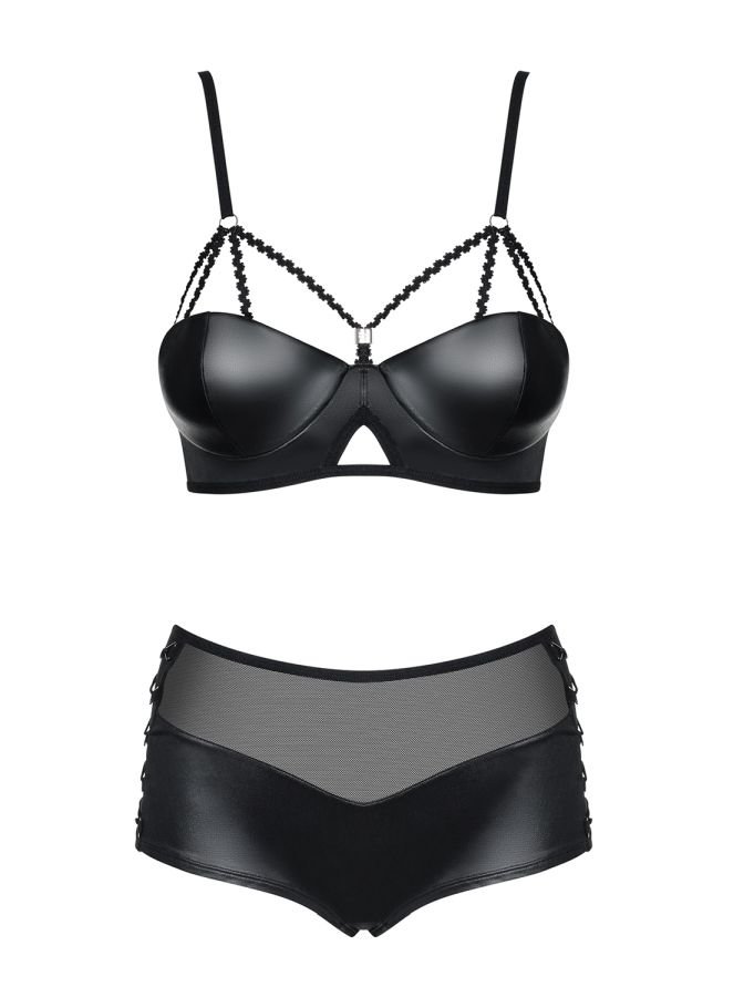 Lenjerie 2 Piese Leatheria S/M, #5, Erotic24.ro