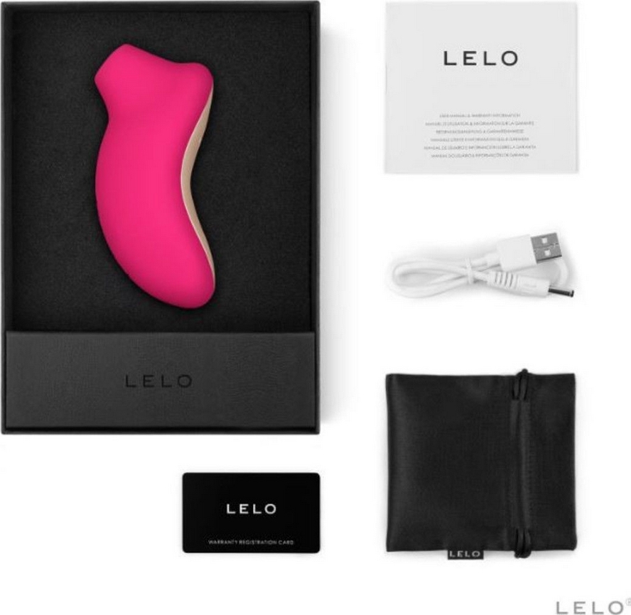 Vibrator Clitoris Lelo SONA Sonic Cerise, #4, Erotic24.ro