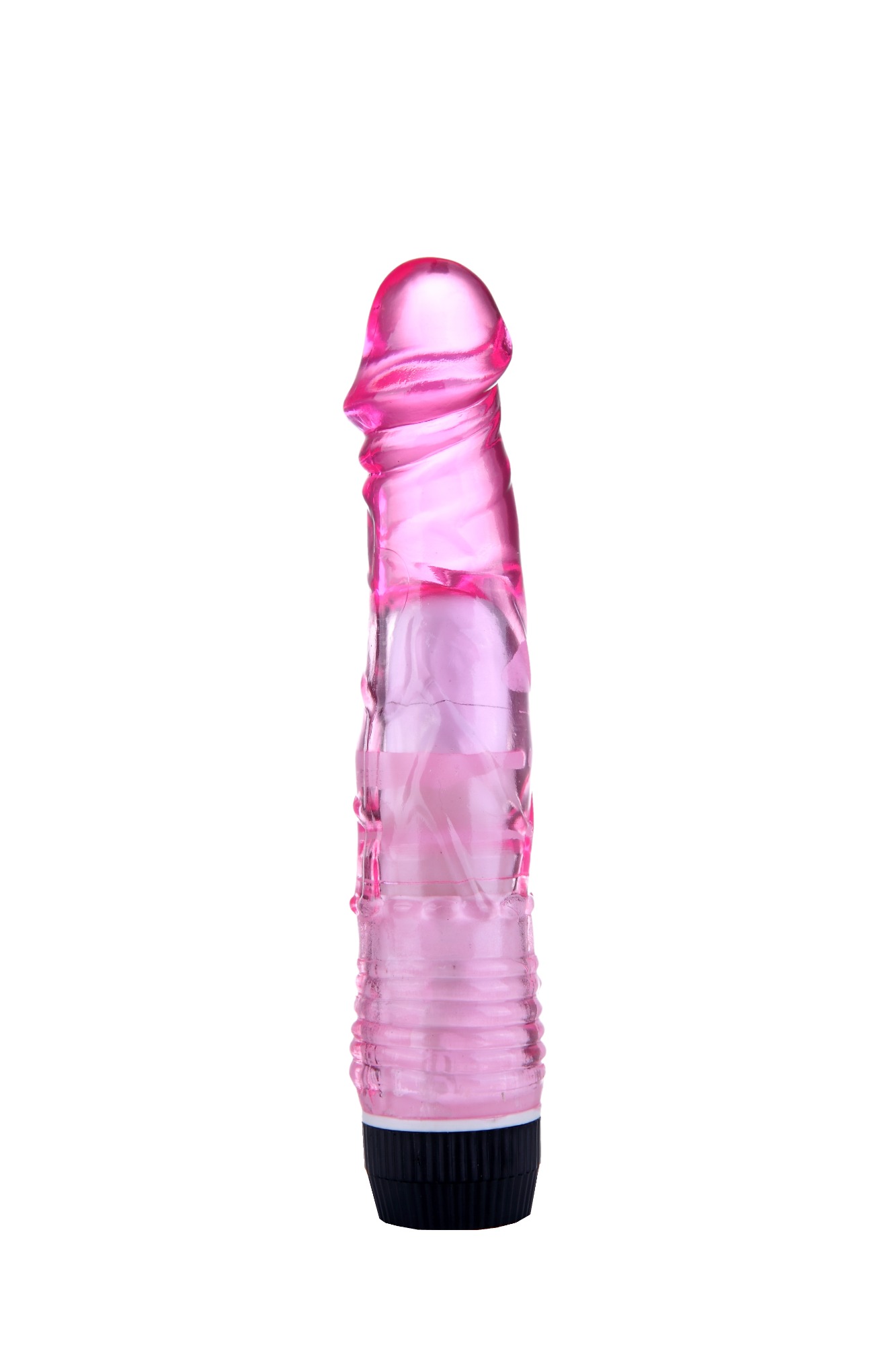 Vibrator Realist Lina, Multispeed, TPE, 20 cm, Roz, Passion Labs, #2, Erotic24.ro