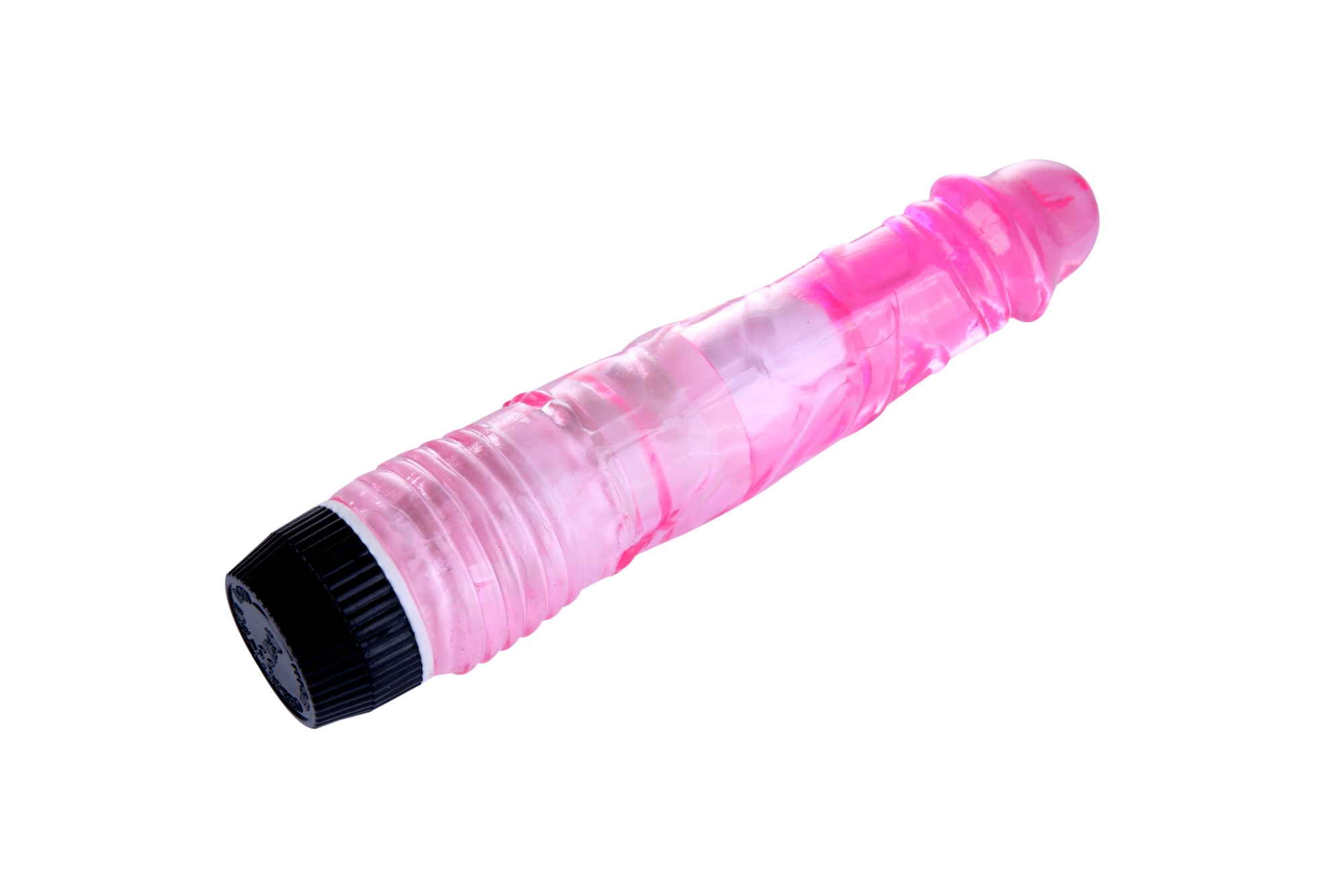 Vibrator Realist Lina, Multispeed, TPE, 20 cm, Roz, Passion Labs, #8, Erotic24.ro