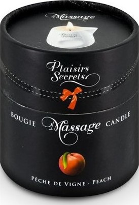 Lumanare Masaj Erotic PIERSICA 80 ml, #3, Erotic24.ro